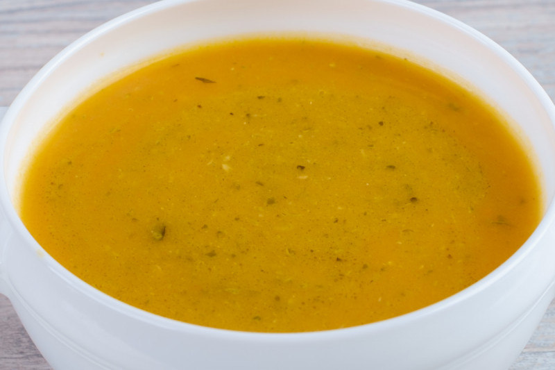 Морковный суп с песто - KUMIR