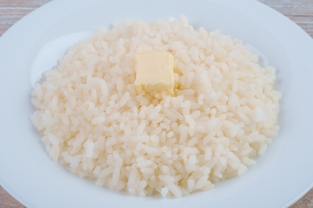 Рис отварной со сливочным маслом - KUMIR