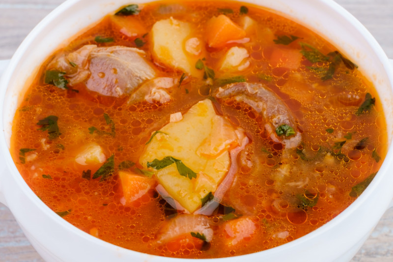 Суп-шурпа с бараниной - узбекская кухня - KUMIR