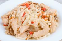 Лапша Удон с курицей