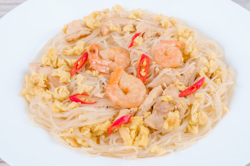 Рисовая лапша Пад Тхай - тайская кухня - KUMIR