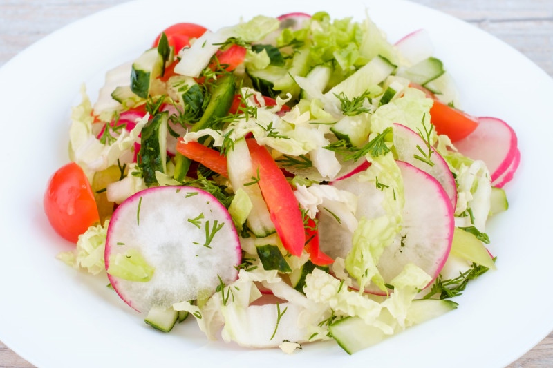 Салат из свежих овощей - ассорти - KUMIR